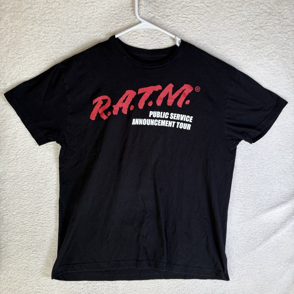 Rage Against The Machine Shirt XL Public Service Announcement 2022 Tour RATM